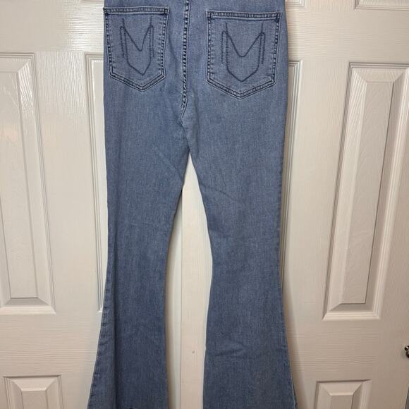 Mumu Blue Jeans-Sz 28x32-distressed bell bottoms- - Picture 2 of 8
